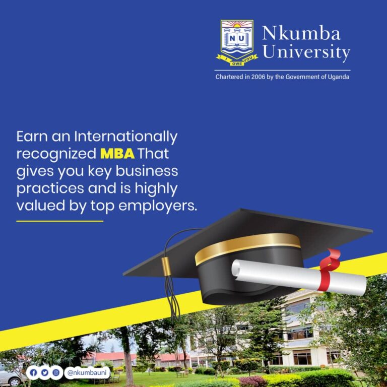 Nkumba University, the answer to your academic needs