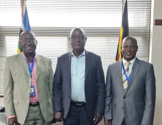 Professor Jude Lubega meets the Minister of Defence