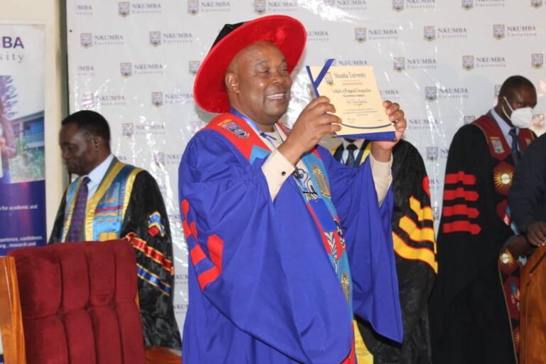 Prof. Francis Kasekende Delivers his Inaugural Lecture