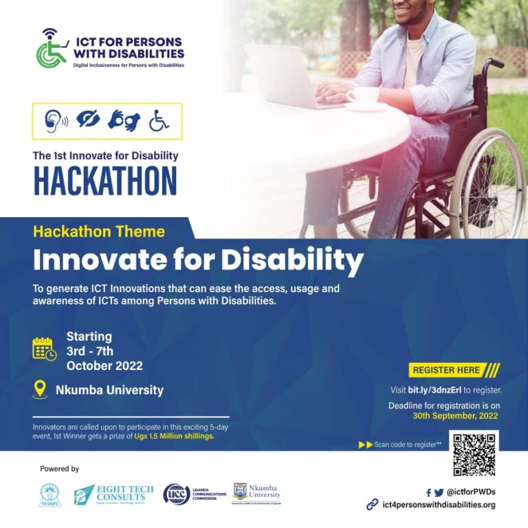 Nkumba University to host the first innovate for disability Hackathon
