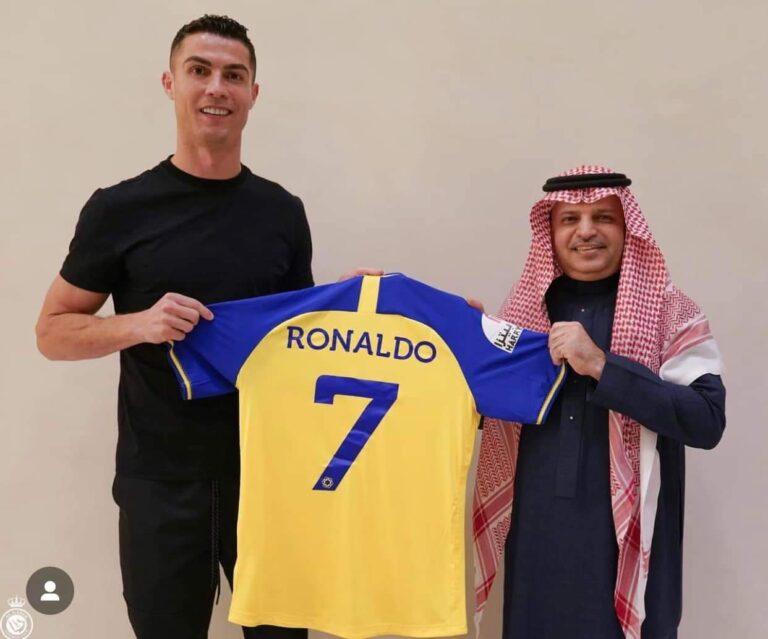 Cristiano Ronaldo Completes Move To Al Nassr Following a Two and a Half year Lucrative Deal.