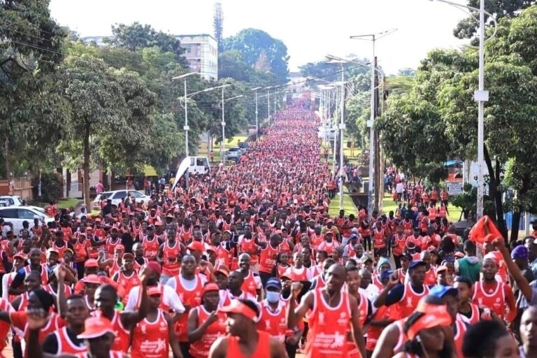 Thousands Storm Lubiri for the 2023 Kabaka’s birthday run