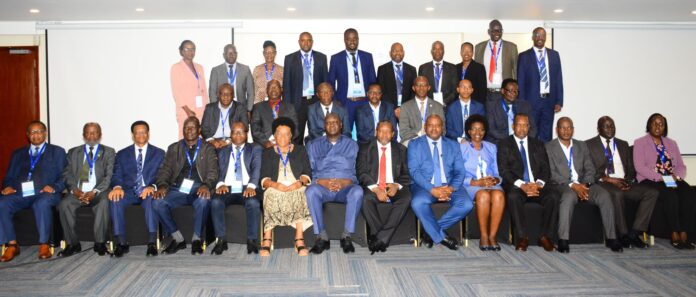 Vice Chancellors of both public and private universities from the EAC Partner States. //Photo Credit-IUEA