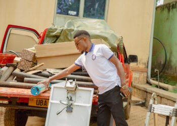 IK Musaazi, Former Guild President Installs Wi-Fi Masts in Hostels