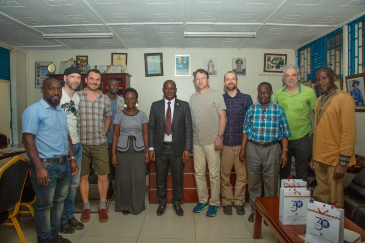 Representatives from the three partner institutions shortly after the meeting