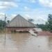 A house submerged in water after heavy downpour // Courtesy Photo