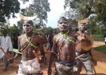 Bamasaba boys during embalu cultural norm // Courtesy photo