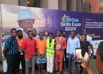 The Society of Petroleum Engineers at the Oil and Gas Skills expo last year