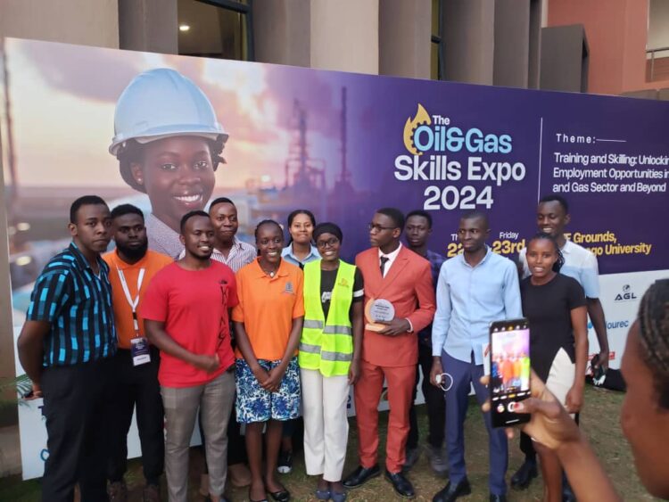 The Society of Petroleum Engineers at the Oil and Gas Skills expo last year