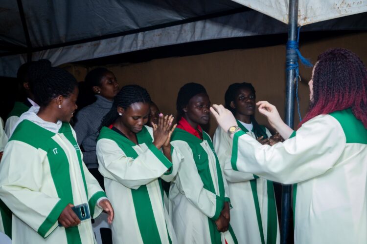 Nkumba University Catholics Gather for End of Semester Overnight
