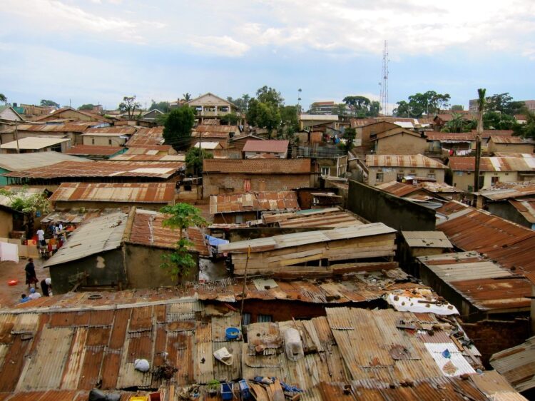 Aerial view of Kisenyi Slum// courtesy photo