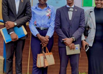 Members of the Students' Affairs Committee pose for a photo shortly after the 2nd May Verdict that upheld the election results.