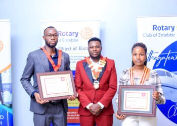 Kisakye Enock (M) After Being Intalled