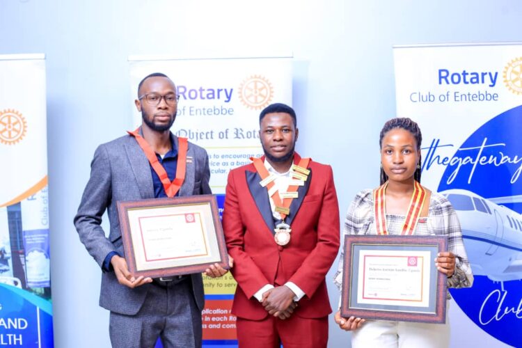 Kisakye Enock (M) After Being Intalled