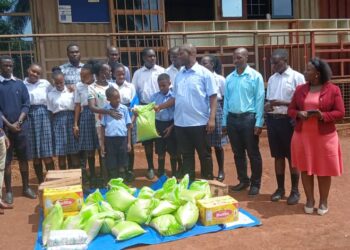Nkumba University Donates Food Supplies to Asifiwe Children’s Home