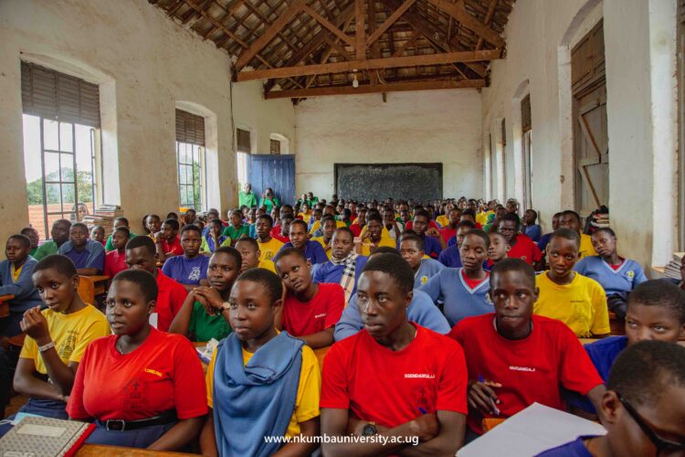 St. Joseph’s S.S Kkonge welcomes Nkumba University for a Careers Day