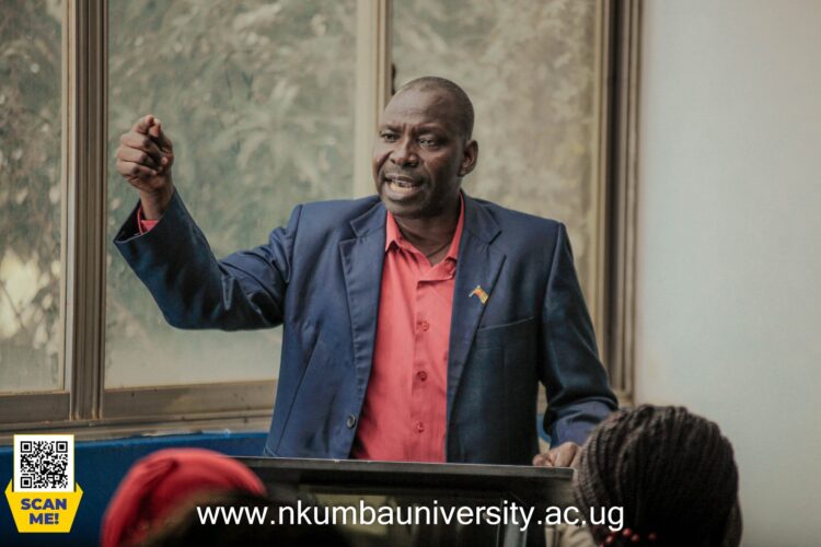 Mr. John William Otim, Senior Assistant Academic Registrar // Joshua Baleete