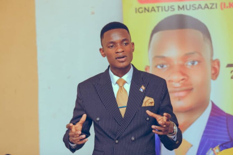 Central Youth MP Hopeful, Ignatius Kangave Musaazi