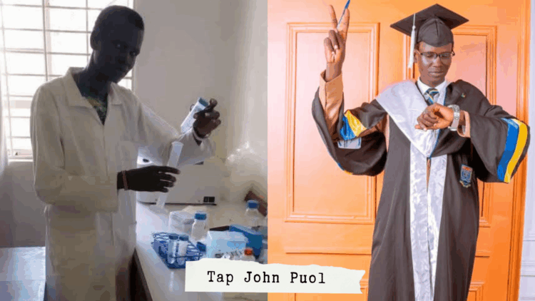 Nkumba University Graduand, Tap Puol’s Journey to Germany