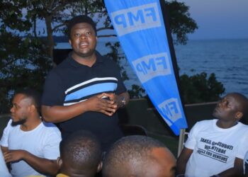 NTV's Ivan Walunyolo During One of the Engagement Sessions //Rebecca Nantale-FMP