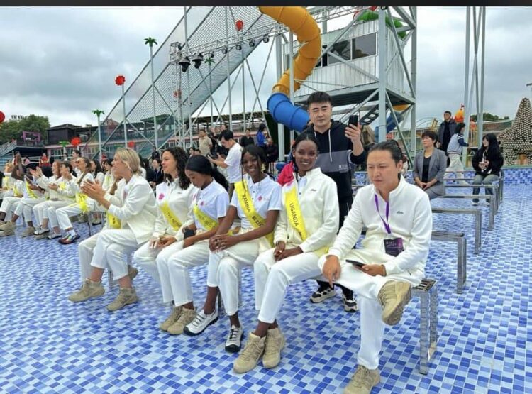 Nkumba’s Ayona flies Uganda’s flag at Miss Tourism World in China