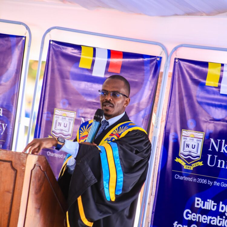 Buteraba Challenges Nkumba Graduands to Choose Purpose Over Pay