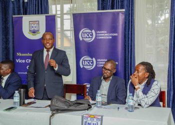 Prof Jude Lubega, the Nkumba University Vice Chancellor, During the Dissemination Workshop