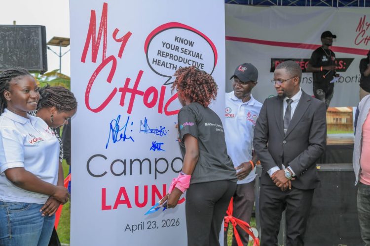 Voices for Health Launches ‘My Choice’ Campaign at Nkumba University