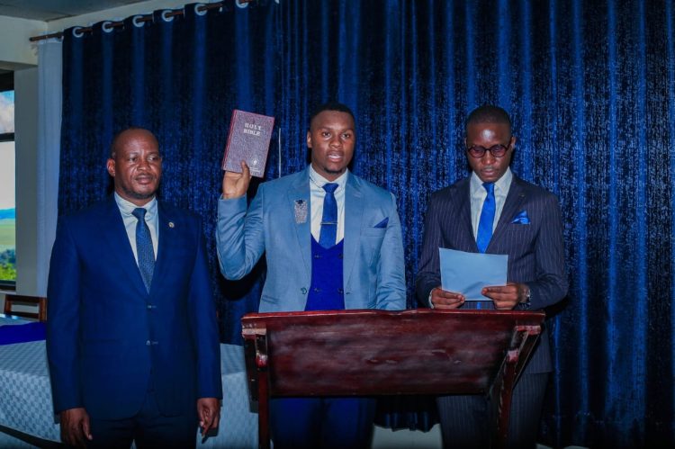 Ssentiba Sworn in as Nkumba University’s 33rd Guild President