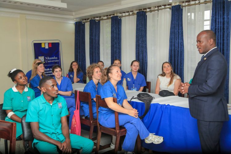 Nkumba University Hosts Danish Nursing Students
