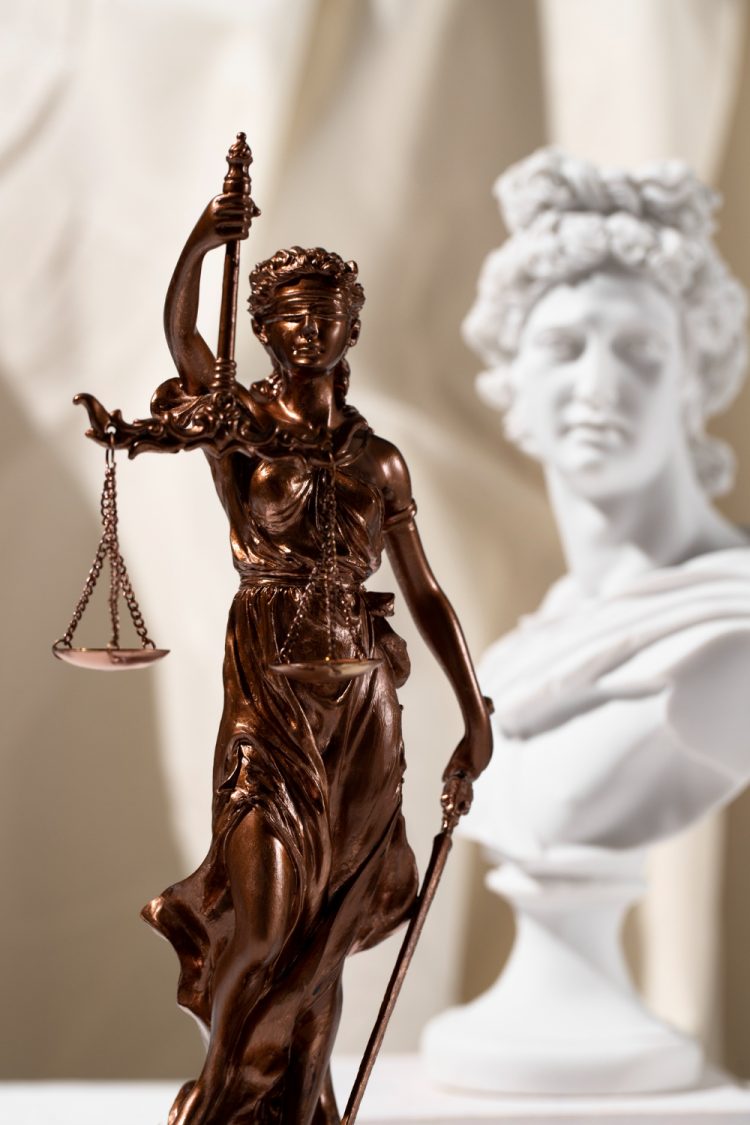 When Lady Justice Sees